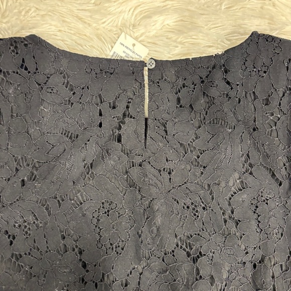 GAP Maternity Black Lace Short Sleeves Dress Evening and Casual Dress size S NWT - Picture 10 of 12